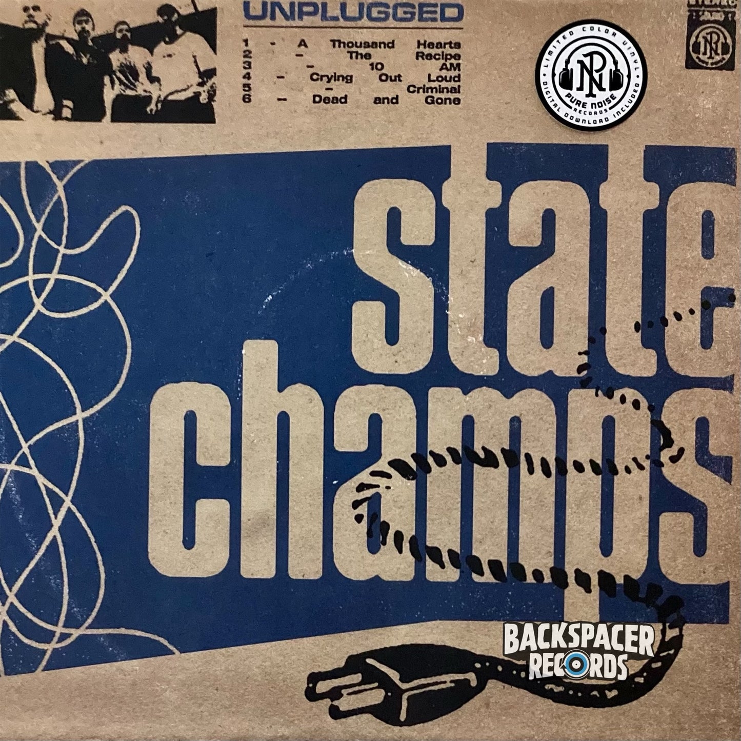 State Champs ‎– Unplugged (Limited Edition) LP (Sealed)