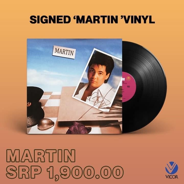 Martin Nievera - Martin LP (SIGNED)