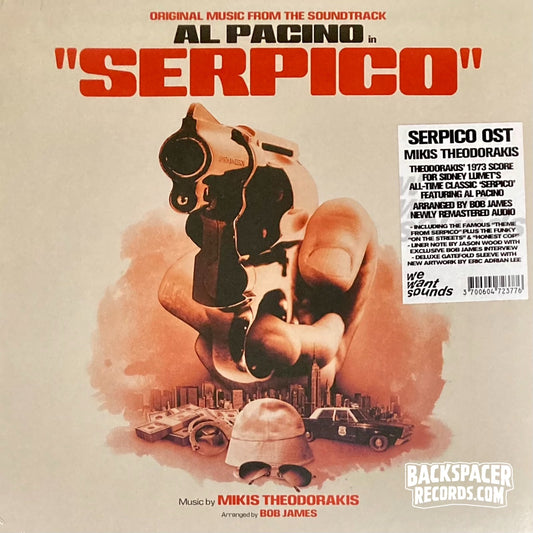 Mikis Theodorakis ‎– Serpico: Original Music From The Soundtrack LP (Sealed)