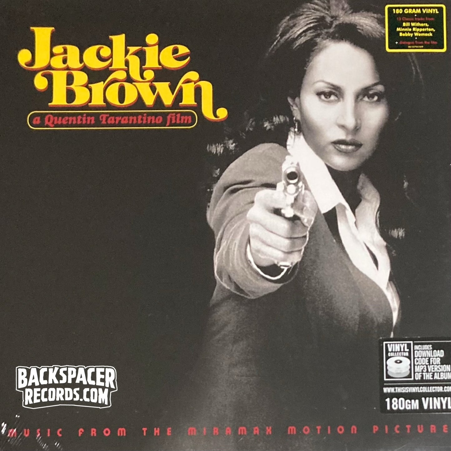 Jackie Brown: A Quentin Tarantino Film Original Soundtrack - Various Artists LP (Sealed)