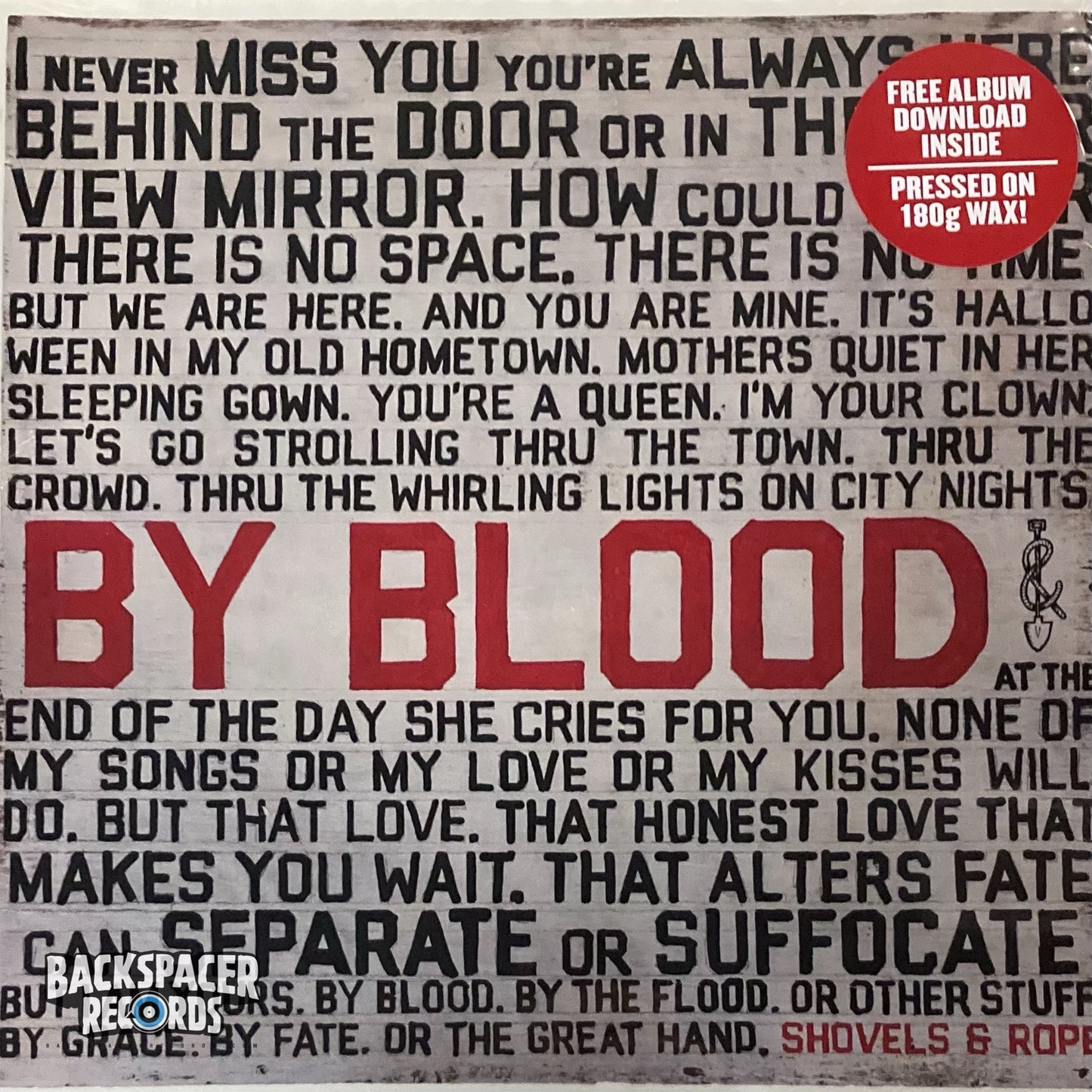 Shovels And Rope ‎– By Blood LP (Sealed)