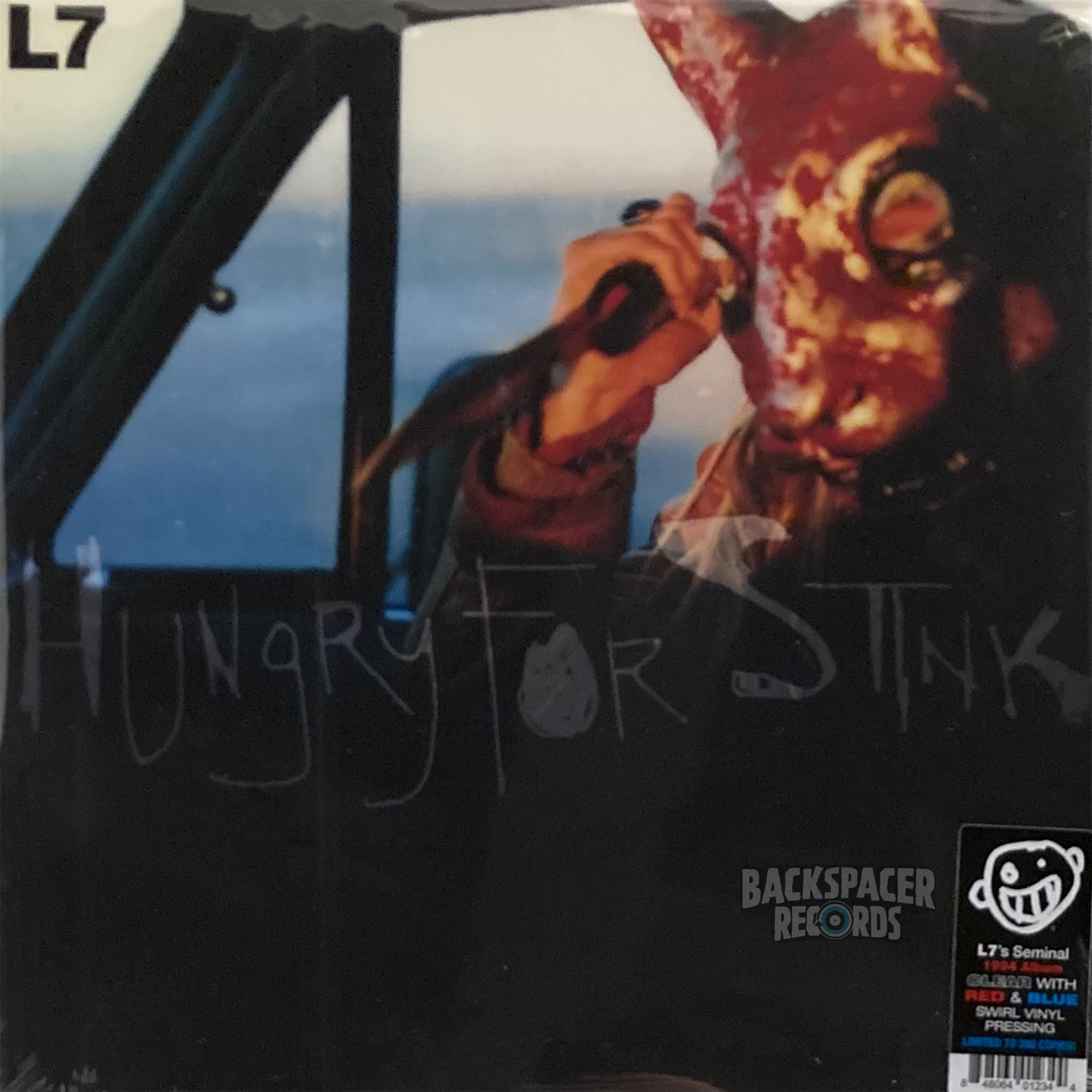 L7 – Hungry For Stink (Limited Edition) LP (Sealed)