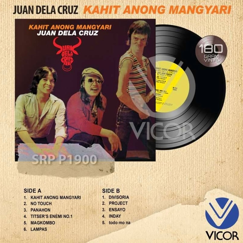 Juan Dela Cruz - Kahit Anong Mangyari LP (Vicor Reissue)