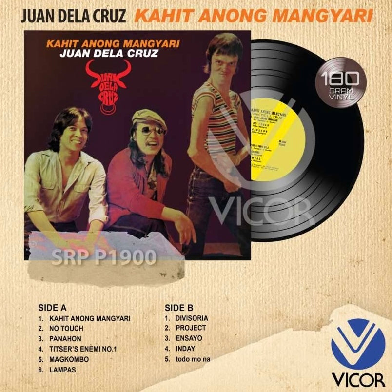 Juan De La Cruz Band – Kahit Anong Mangyari LP (Vicor Reissue)
