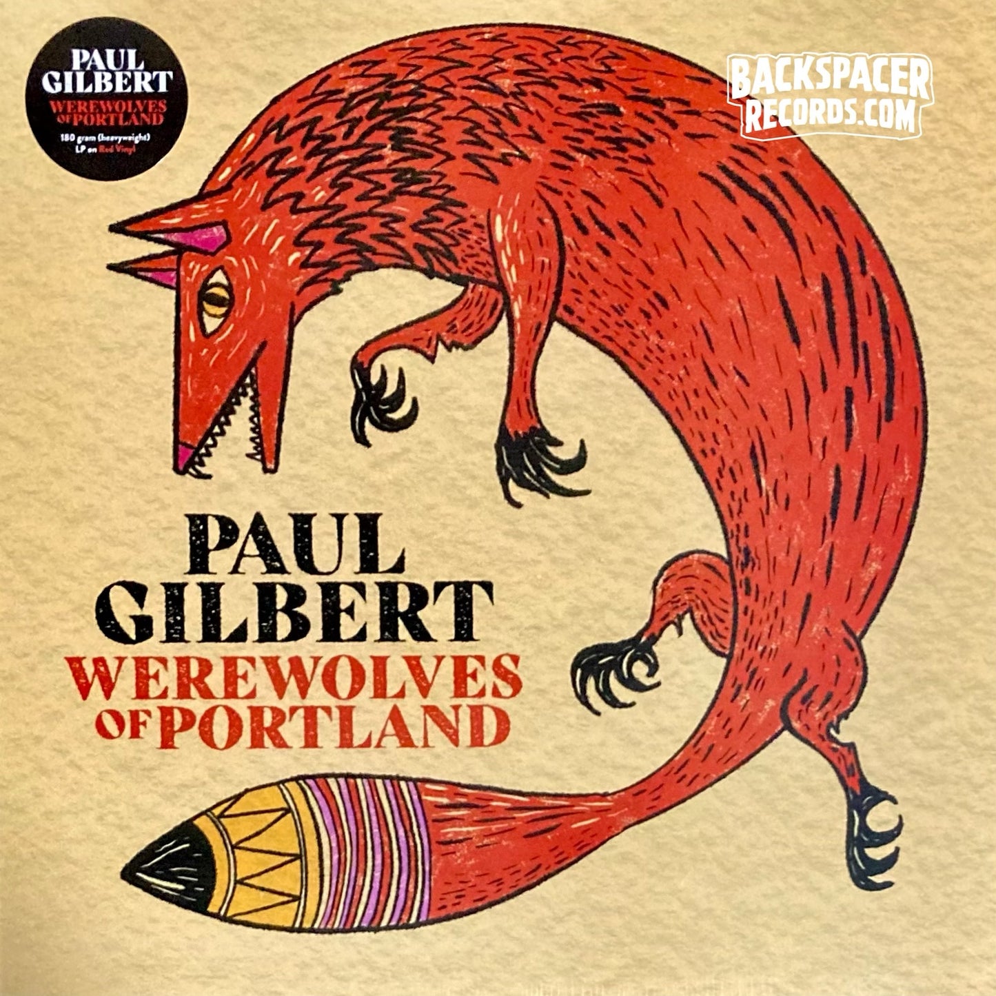 Paul Gilbert - Werewolves of Portland (Limited Edition) LP (Sealed)