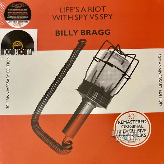 Billy Bragg – Life's A Riot With Spy Vs Spy: 30th Anniversary Edition (Limited Edition) LP (Sealed)