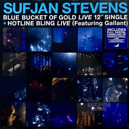 Sufjan Stevens – Blue Bucket Of Gold (Live) / Hotline Bling (Live) 12" Single (Sealed)