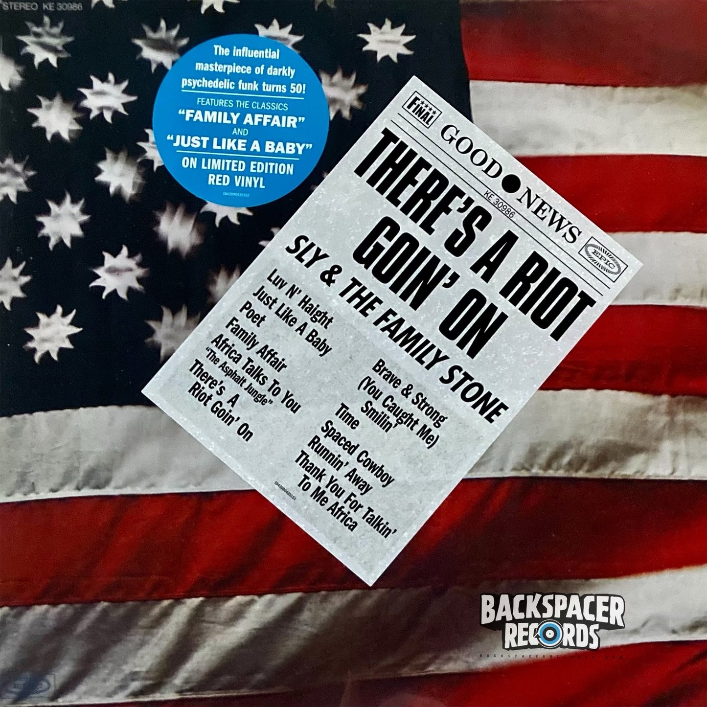 Sly & The Family Stone – There's A Riot Goin' On LP (Sealed)