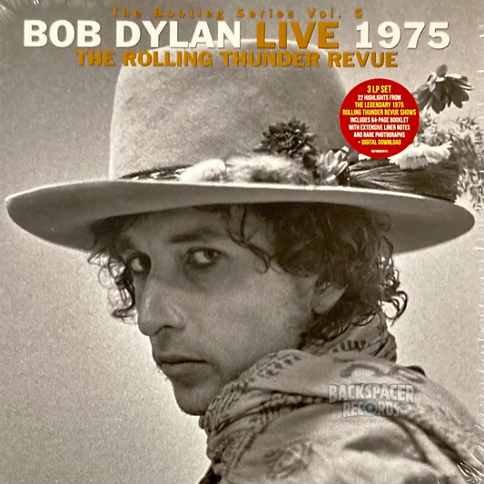 Bob Dylan – The Rolling Thunder Revue: The 1975 Live Recordings 3-LP + Booklet Boxset (Sealed)