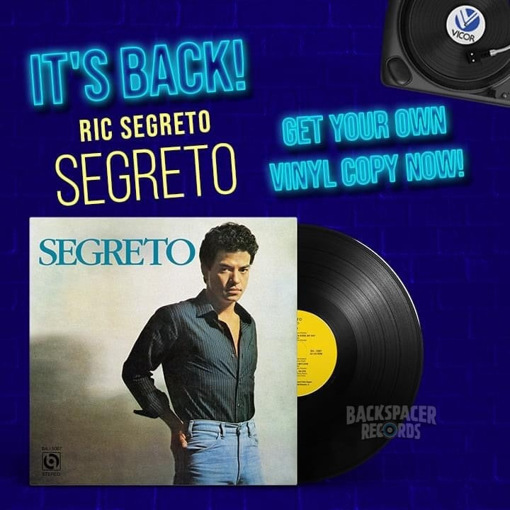 Ric Segreto - Segreto LP (Vicor Reissue)