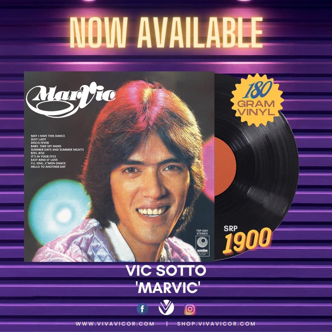 Vic Sotto – Marvic LP (Vicor Reissue)