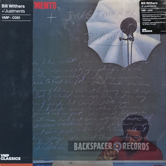Bill Withers – +'Justments (Limited Edition) LP (VMP Exclusive)