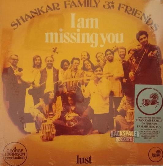 Shankar Family & Friends – I Am Missing You / Lust (Limited Edition) 12" Single (Sealed)